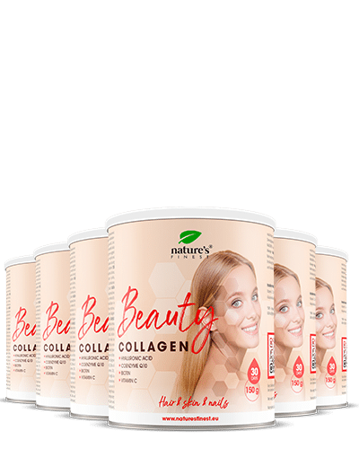 100% Reines Kollagen | 6x Beauty Collagen mit Hyaluron | Bester Kollagen-Drink-Mix in Deutschland | von Nature's Finest.