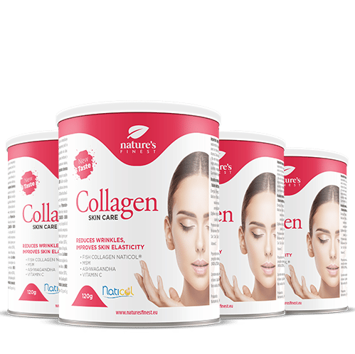 100% Marine Kollagen | 4x Collagen SkinCare® von Nature's Finest | Hautstraffendes Getränk.