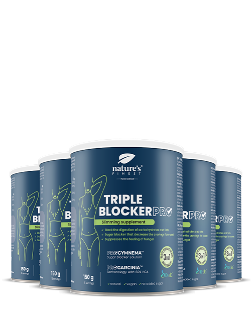 Triple Blocker Pro 2+3 | Kohlenhydratblocker | Zuckersperre | Fettverbrenner | Gymnema sylvestre | HCA.