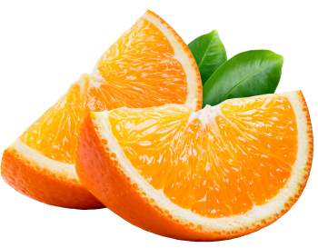 Orangenpulver